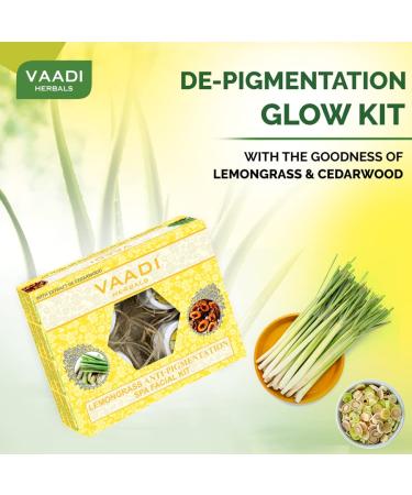 Vaadi Herbals Lemongrass & Cedarwood Spa Facial Kit - Nourish & Rejuvenate Your Skin - International Shipping Available - Buy Online on GoSupps.com