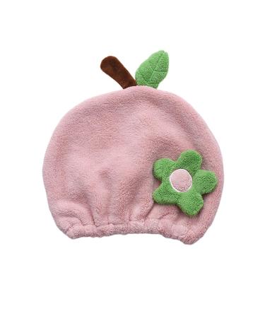Shower Cartoon Thickened Coral Fleece Guard Absorbent Bath Embroidery Detail (Type 3)