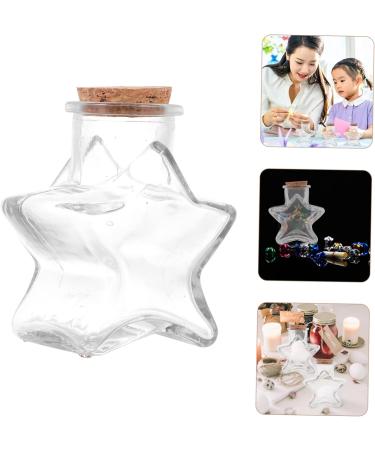 Zerodeko Gifts 5pcs Cork Glass Bottle Storage Jar Ordinary Glass Wedding Wedding Favours - Buy Online on GoSupps.com
