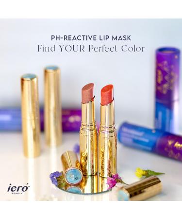 ier Beauty Luminous pH Lip Balm Moisturizing Vegan Tinted Lip Balm 3-in-1 Soothing Lip Serum + Plumping Balm + pH Reactive Tint Shea Butter & Vitamin E Made in Italy - 0.088oz Blood Moon Sheer Red w/Copper Red Shimmer - Buy Online on GoSupps.com