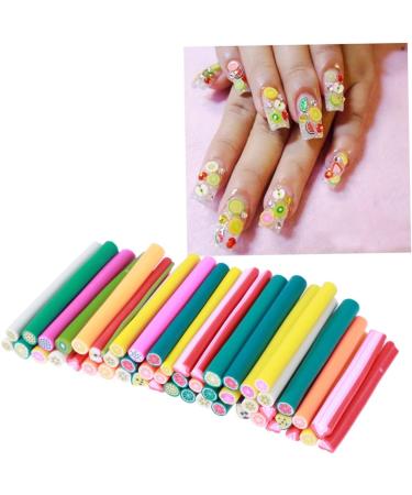 Housoutil 150 Pcs Clay Accessories Scrapbooking Homemade Canes 3D Nail Sticker Canes Sticks DIY Nail Art Supplies DIY Manicure Supplies Nail Art Tips Decoration Stickers Cell Phone mediumx3pcs As Shownx3pcs - Buy Online on GoSupps.com