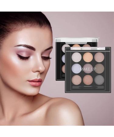 9 Color Eyeshadow Pallet - Neutral Eyeshadow Palette | Neutral Eye Shadow Pallet Highly Pigmented Makeup Accessories for Women 03# - Buy Online on GoSupps.com