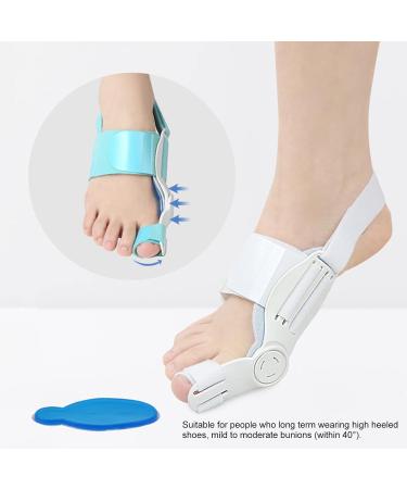 Hallux Valgus Correction: Thickened Silicone Bunion Toe Straighteners for Pain Relief - Day & Night Support - Buy Online on GoSupps.com