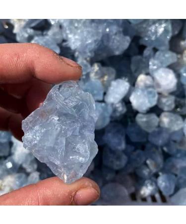 50/100g Rough Blue Celestite Raw Rock Natural Quartz Crystal Gemstone Minerals Specimen 50g Full of Texture (Size : 100g) - Buy Online on GoSupps.com