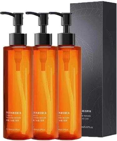 IFFANY Black Tea Cleansing Oil, Deep Cleansing Oil, Refreshing and Non-Greasy Cleansing Oil, Tea Cleansing Oil, Gentle Cleansing Makeup Remover