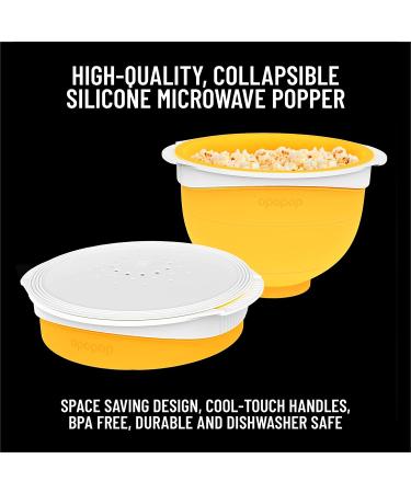 Opopop Microwave Popcorn Variety 4-Pack Kit | Collapsible Silicone Popcorn Popper & Maker | Gluten-Free Snacks | BPA-Free & Dishwasher Safe - Buy Online on GoSupps.com