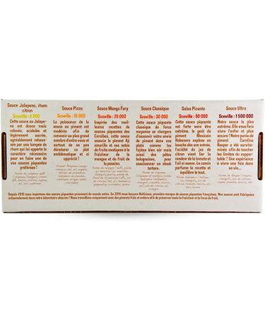 Hellicious 6-Piece Artisan Hot Sauce Set Scoville 8 000 to 1 500 000 Mild and Extreme Sauce  - Buy Online on GoSupps.com