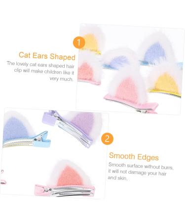 minkissy 15 Pairs Children's Hairpin Cat Ears Hairpin Animal Fox Headband Ear Hair Clips Ears Hair Clip Cat Ear Barrettes Clip on Cat Ears Fox Ear Hair Band Baby Bangs Fabric Cat Ear Clip - Buy Online on GoSupps.com