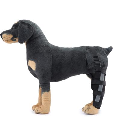 Dog Hind Leg Brace Stable Support Knee Pads Puppy Rear Leg Protector Dog Rear Leg Hock Brace Dog Leg Joint Wraps Dog Hind Leg Brace for Sprain Leg Wounds Care (M) - Buy Online on GoSupps.com