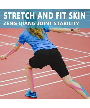 SOONGO Athletic Tape 1 Roll - Relieves Muscle Soreness & Strains, Waterproof & Hypoallergenic - 5cm*5m - Orange - Buy Online on GoSupps.com
