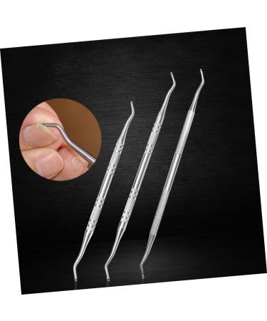 FOMIYES Nail Pusher Spoon Nail Cuticle Spoon Cuticle Remover Spoon Cuticle Scraper Spoon Nail Cleaner Nail Remover Detergent - Buy Online on GoSupps.com
