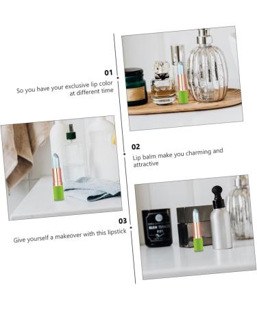 Beaupretty 2 Sets Discolored Lipstick Lip Color Changing Lipstick Makeup Makeup Lip Balm Organic Lip Balm Jelly Lip Gloss Aloe Lip Gloss Paste 2 Pcs * 2 - Buy Online on GoSupps.com