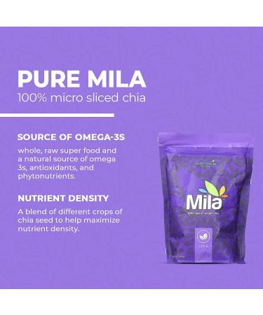 Mila Chia Seeds - Ancient Aztec Superfood in New Packaging - Buy Online on GoSupps.com