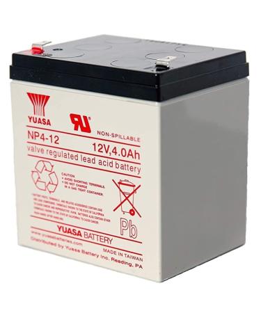 YUASA Battery NP4-12 12 V 4AH Battery - Buy Online on GoSupps.com