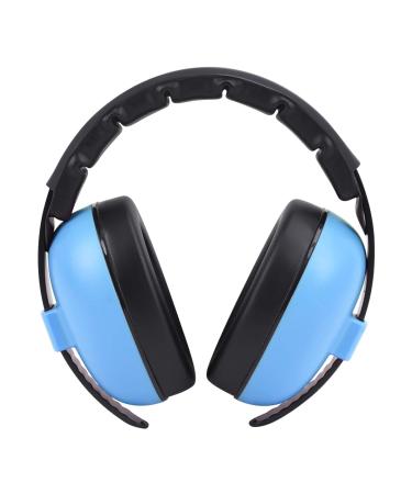 Baby Protective Earmuff Noise Canceling Ear Muffs Noise Reduction Headphone for Airplane Blue