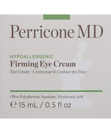 Perricone MD Hypoallergenic Firming Eye Cream 0.5 oz - Reduce Wrinkles & Puffiness - Buy Online on GoSupps.com