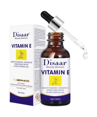 Vitamin E Face Serum Moisturizing Essence Sunflowers Oil Anti-Wrinkles Repair Skin Replenish 30ml/1.01fl.oz