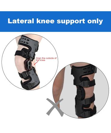 OA Unloader Knee Brace for Osteoarthritis & Arthritis Pain Relief | Cartilage Repair & Support for Bone on Bone Knee Pain - Left Gray - Buy Online on GoSupps.com