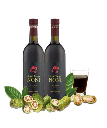 Royal Tonga Noni - 100% Authentic NONI Juice(2PK Case), 25oz Bottles | Noni Juice | Nonie Juice | Noni Drink | Nona Juice | Jugo de Noni | Noni Fruit | Real Noni - Buy Online on GoSupps.com