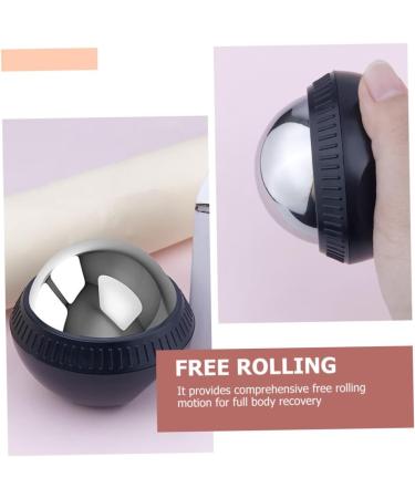 Fomiyes Stainless Steel Massage Globe - 5-Stage Manual Massage Ball for Muscle Pain Relief & Cold Therapy - Buy Online on GoSupps.com