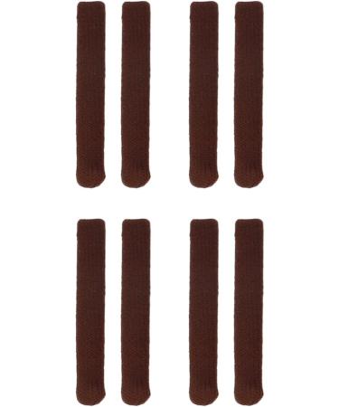 Perfeclan 4 Pairs Eyeglass Temple Holders - Elastic Grip Pads & Ear Pads for Sunglasses in Brown - Secure Eyewear Accessories for Comfort - Buy Online on GoSupps.com