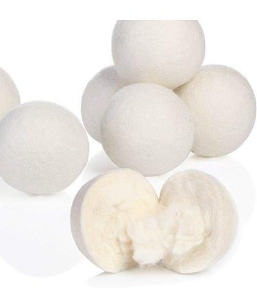 Buy Mili Felt Wool Laundry Dryer Balls - Eco-Friendly Extra Large Fabric Softener Reduces Wrinkles - 100% Pure New Zealand Wool Made in Nepal - Buy Online on GoSupps.com