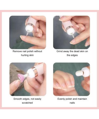 Nail Cutter Electric Nail File Portable Electric Manicure and Pedicure Kit Electric Manicure Pedicure File Electric Nail Mill Professional Electric Manicure and Pedicure Set with 5 Tips - Buy Online on GoSupps.com