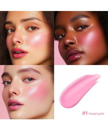  SONGVISON Liquid blush cream blush stick - Creamy makeup for lips and cheeks buildable skin tone with a rosy glow vegan and lightweight formula for all-day wear - Buy Online on GoSupps.com