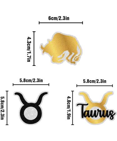 18pcs Taurus Happy Birthday Cupcake Topper April May Happy Birthday 12 Constellations Horoscope Zodiac Themed Birthday Party Decorations - Buy Online on GoSupps.com