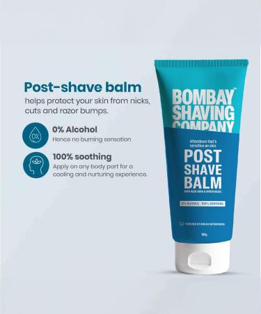 Bombay Shaving Company PostShave Balm 100 g - Buy Online on GoSupps.com