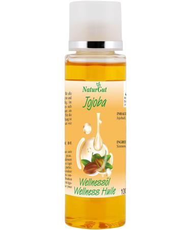 Pure relaxation - luxurious wellness body care oil Jojoba - massage oil and skin care oil in one - 100ml