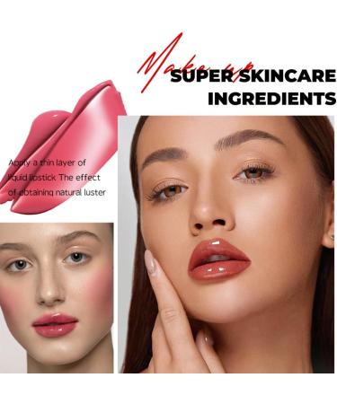 6 Pack Nourishing Moisturizing Long Lasting Lip Gloss Shiny Finish Non-Greasy Texture Lightweight High Pigmented - Buy Online on GoSupps.com