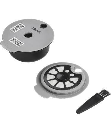  FACAIIO FACAIIO Reusable Coffee Capsule for Bosch Tassimo machines 12g capacity includes 60ml and 180ml silicone lids spoon and brush PP material - Buy Online on GoSupps.com