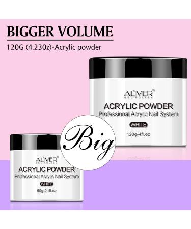 Nude Long-Lasting Clear Acrylic Powder for Nail Extensions - Professional Supplies (120G) - Buy Online on GoSupps.com