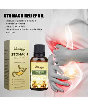 Fivetoo Abdominal Massage Oil - Appetite Booster & Laxative Blend with Grape Seed Almond & Olive Oil - 50ml for Women & Teen Girls - Buy Online on GoSupps.com