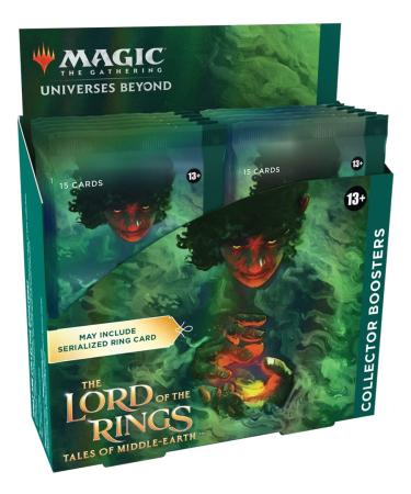 Magic: The Gathering The Lord of The Rings: Tales of Middle-Earth Collector Booster Box - 12 Packs + 1 Box Topper Card - Buy Online on GoSupps.com