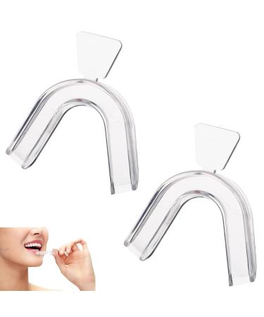 2Pieces Teeth Whitening Mouth Trays Durable Teeth Whitening Gum Shield Reusable Teeth Guards Dental Oral Care Kit Teeth Mould Guards for Teeth Protecting Teeth Bleaching Teeth Grinding