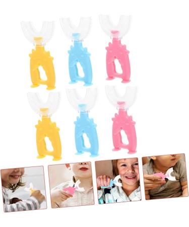 Beavorty 18 STK U-Shaped Silicone Toothbrush for Kids | Soft Bristles Baby & Children s Toothbrushes - International Shipping Available - Buy Online on GoSupps.com