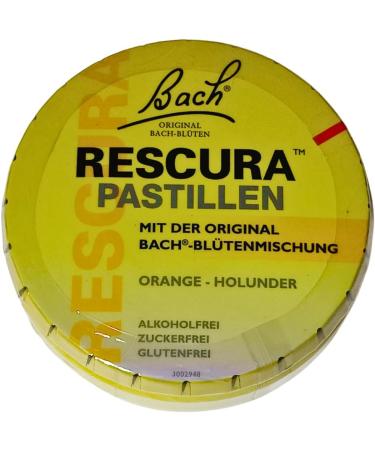 Bach Original Rescura Pastilles - Fruity Flower Mixture for Inner Peace | 50g Spar-Set | International Shipping Available - Buy Online on GoSupps.com
