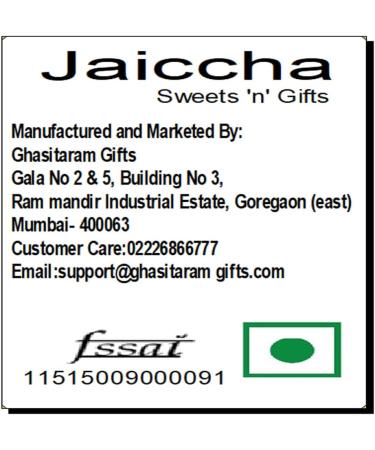 Ghasitaram Gifts Lohri Gifts Assortment of Gud Til Gachak Khasta Gachak and Gud Revadi 600 GMS - Buy Online on GoSupps.com