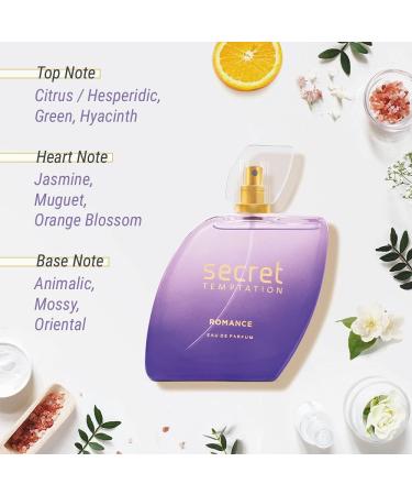 JP Sec-ret Temptation Romance Eau De Parfum for Women Long Lasting Chypre Green Everyday Wear Fragrance 50ml - Buy Online on GoSupps.com