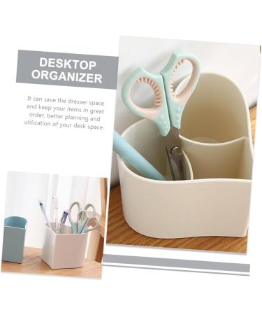 Holibanna Makeup Brush Organizer Cutlery Storage Bucket Pencil Cups for Desk Office Girl Heart Storage Rack - Buy Online on GoSupps.com