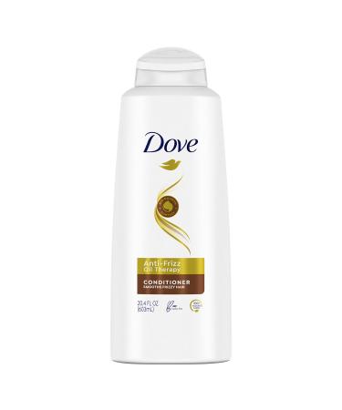 Dove Conditioner for dry hair Anti-Frizz Oil Therapy With Nutri-oils to Treat Frizzy Hair 20.4 oz