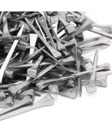 Wnvivi 250pcs Steel Horseshoe Nails E5 Steel Hoof Nail Horseshoe Tools for Horse Training Equestrian
