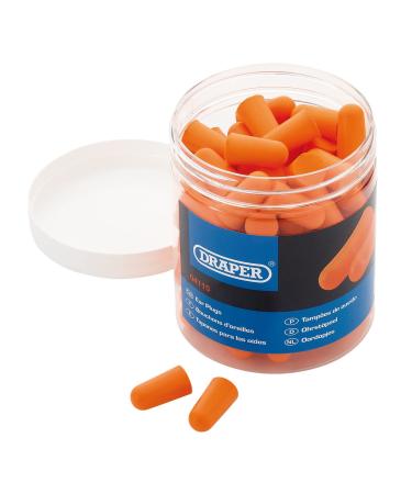 Draper 04115 Disposable Ear Plugs (Jar of 50 Pairs)