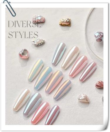BISHENGYF Pearl Chrome Nail Powder - Super Gloss Shell Nails Art Powder for Stunning Nail Designs - Buy Online on GoSupps.com