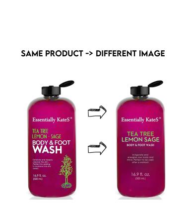 Buy Tea Tree Body Wash 16.9 fl oz - Refreshing Tea Tree & Lemon Sage - International Shipping Available - Buy Online on GoSupps.com