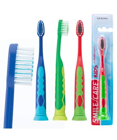 SmileCare Youth Suction Cup Toothbrush - Children's Dental Hygiene Products - 48 per Pack