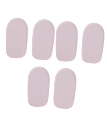NOLITOY 3 Pairs Heightening Insoles Shoe Cusion Pad Mens Insoles Shoe Inserts Invisible Elevator Insole Heel Protector Height Increase Socks Heel Cushion Pink Man Support Pad Pu Increased
