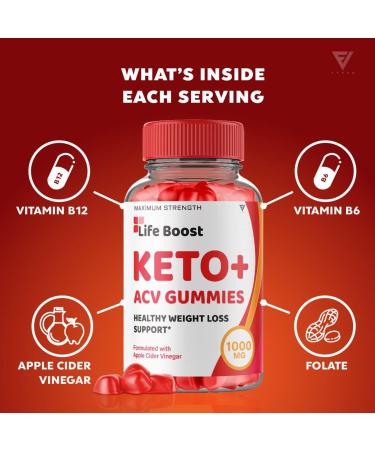 Life Boost Keto ACV Gummies - Advanced Weight Loss Supplement (5 Pack) - Buy Online on GoSupps.com